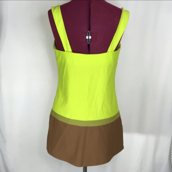 Vintage Deweese Design Swim Top Size 14 Bright 1960s - Picture 2 of 8